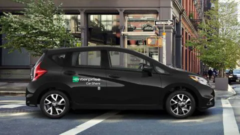 Black Enterprise rental car